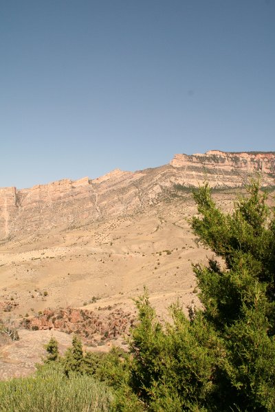 Trip (204).JPG - Geological formation just outside of Bighorn National Forrest